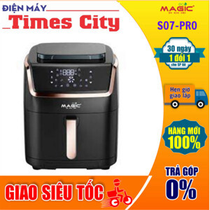 Nồi chiên không dầu kết hợp hấp Magic Eco S07 PRO