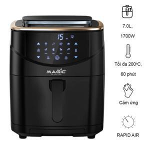 Nồi chiên không dầu kết hợp hấp Magic Eco S07