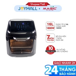 Nồi chiên không dầu kết hợp lò nướng Magic Eco M16
