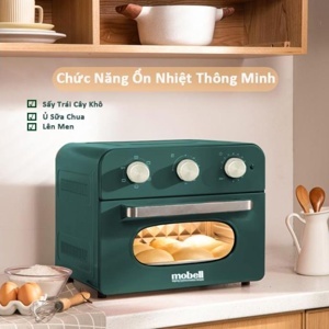 Nồi chiên không dầu kết hợp lò nướng Mobell KMO23LI-KB