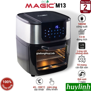 Nồi chiên không dầu kết hợp nướng Magic Eco M-13