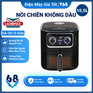 Nồi chiên không dầu Ladomax HA-5610, 10.5 Lít