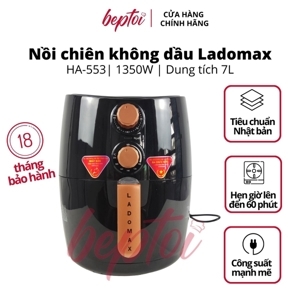 Nồi chiên không dầu Ladomax HA-553 - 7 lít
