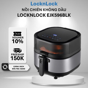 Nồi chiên không dầu Lock&Lock EJF596BLK - 7.2l