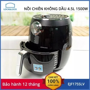 Nồi chiên không dầu Lock&Lock EJF175SLV - 4.5 lít