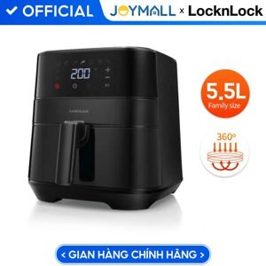 Nồi chiên không dầu Lock&Lock EJF284BLK - 5.5 lít