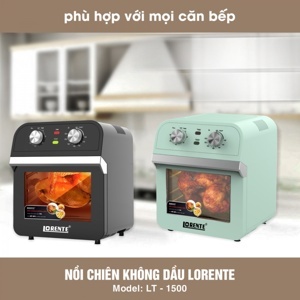 Nồi chiên không dầu Lorente LT-1500 - 15L