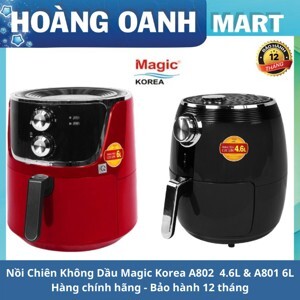 Nồi chiên không dầu Magic A-801