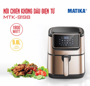 Nồi chiên không dầu Matika MTK-9198