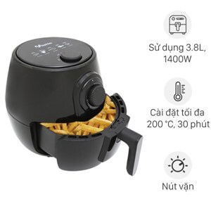 Nồi chiên không dầu Mishio MK-01 - 3.8 lít