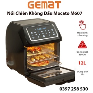 Nồi Chiên Không Dầu Mocato M607 12L