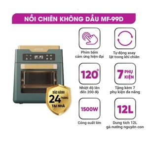 Nồi chiên không dầu Mutosi MF-99D