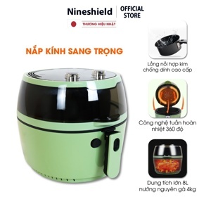 Nồi chiên không dầu Nine Shield KB-6001M, 8L