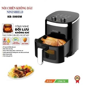 Nồi chiên không dầu Nine Shield 8l