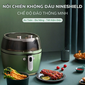 Nồi chiên không dầu Nine Shield KB-6001M, 8L