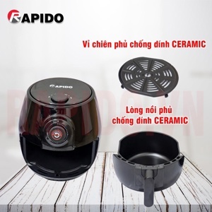 Nồi chiên không dầu Rapido RAF4.0M - 4L