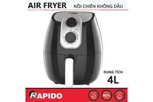 Nồi chiên không dầu Rapido RAF4.0M2 (RAF-4.0M2) - 4.0 lít