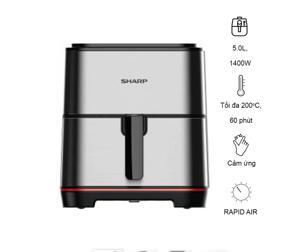 Nồi chiên không dầu Sharp KF-AF50EV-ST 5 lít