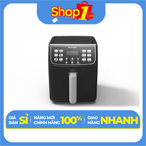 Nồi chiên không dầu Sharp KF-AF55EV-BK 5.5 lít
