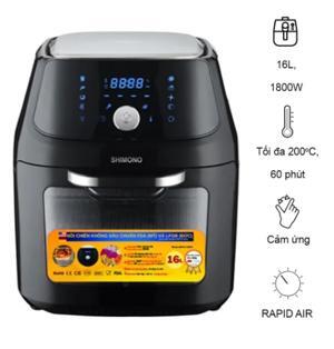 Nồi chiên không dầu Shimono SM-AF1605T