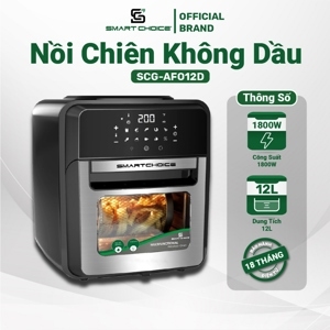 Nồi chiên không dầu Smartchoice SCG-AFO12D 12 lít