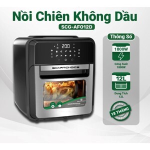 Nồi chiên không dầu Smartchoice SCG-AFO12D 12 lít