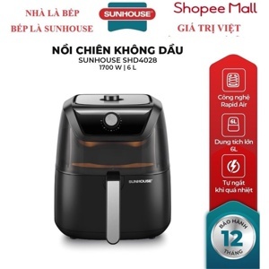 Nồi chiên không dầu Sunhouse 6 lít SHD4028