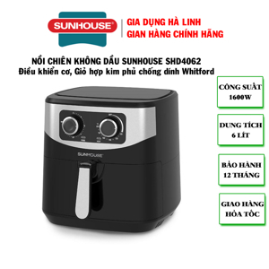 Nồi chiên không dầu Sunhouse SHD4062