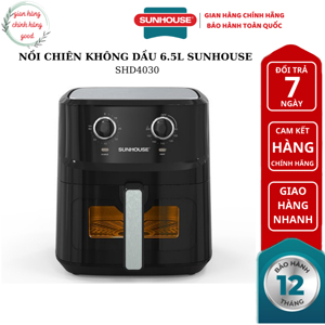 Nồi chiên không dầu Sunhouse SHD4030 6.5 Lít