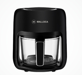 Nồi chiên không dầu thủy tinh Malloca MAF-25B
