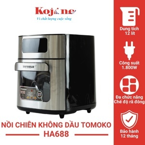 Nồi chiên không dầu Tomoko HA688 12 lít