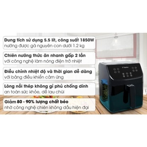 Nồi chiên không dầu Torino TF-JW55A