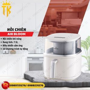 Nồi chiên không khí nóng Air Bloom với chức năng hấp Klarstein 7.5L