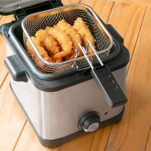 Nồi chiên ngập dầu Lock&Lock Deep Fryer EJF716SLV - 1.5L