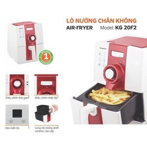 Nồi chiên nướng chân không Kangaroo KG20F2 (KG-20F2 ) 2 lít