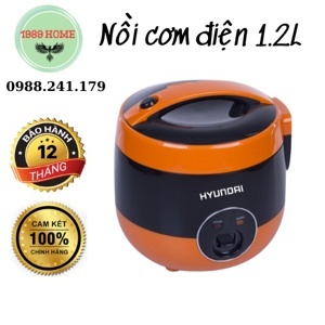 Nồi cơm cơ Hyundai HDE-2000 - 1.2L, 500W, Màu R/O/W