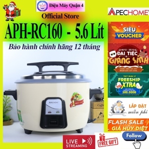 Nồi cơm điện 5L Apechome APH-RC160