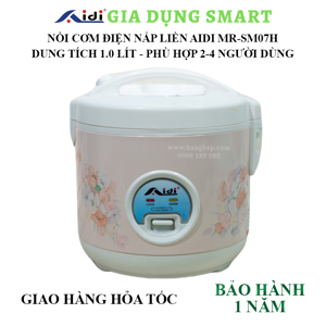 Nồi cơm điện AIDI 1,0L-MR-SM07H