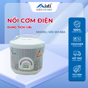 Nồi cơm điện Aidi MR-SM-68A - 1.8L