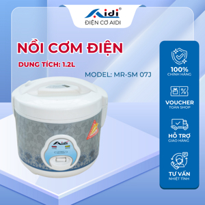 Nồi cơm điện Aidi MR-SM07J - 1.2 lít