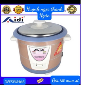 Nồi cơm điện Aidi MR-SM07S - 0.6 lít