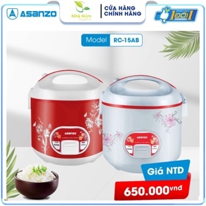 Nồi cơm điện Asanzo RC-15AB