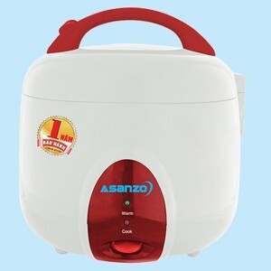 Nồi cơm điện Asanzo RC-15AW 1.5L (Đỏ)