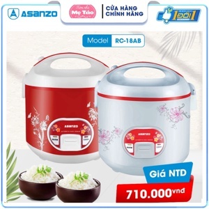 Nồi cơm điện Asanzo RC-18AB