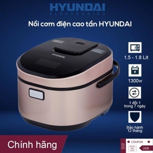 Nồi cơm điện cao tần Hyundai HDE-2200G 5 lít, 1300W