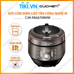 Nồi cơm điện cao tần IR Cuchen CJH-PA0670RHW - 1.08L