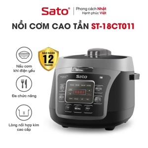 Nồi cơm điện cao tần Sato 18CT011 1.8L