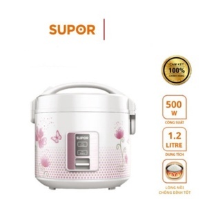 Nồi cơm điện chống dính Supor SRC810VN 1.2L