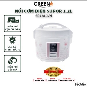 Nồi cơm điện chống dính Supor SRC810VN 1.2L