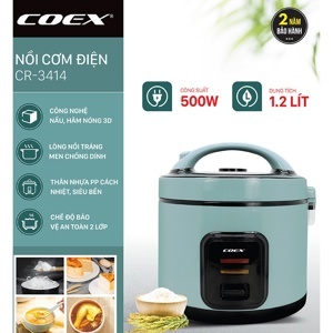 Nồi cơm điện cơ Coex CR-3414, 1.2 Lít